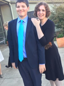 Ethan and Henny, November 5, 2016