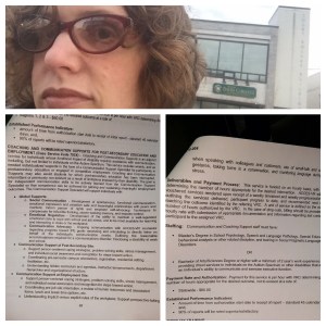 Henny at Carlucci's office