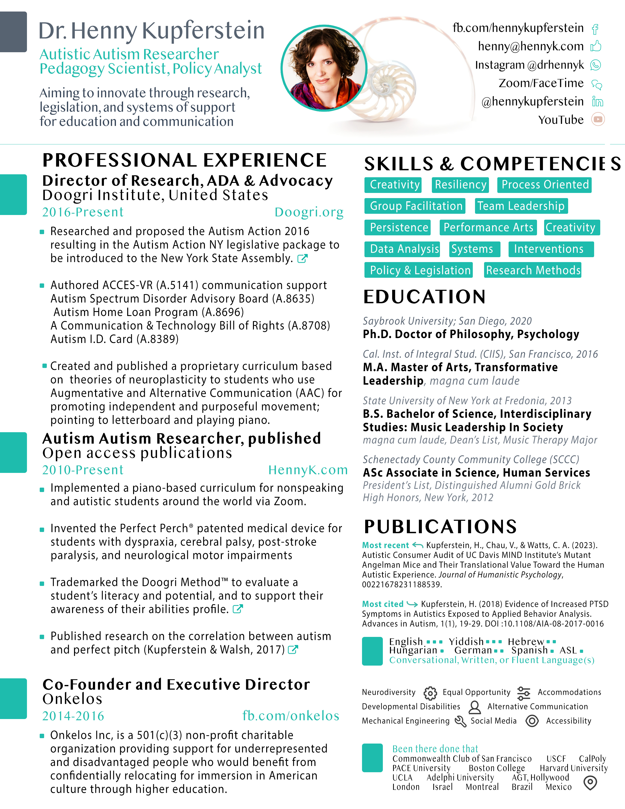 Resume with Hyperlinks 2024 - with hyperlinks